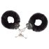 Love to Love - menottes peluche - noir