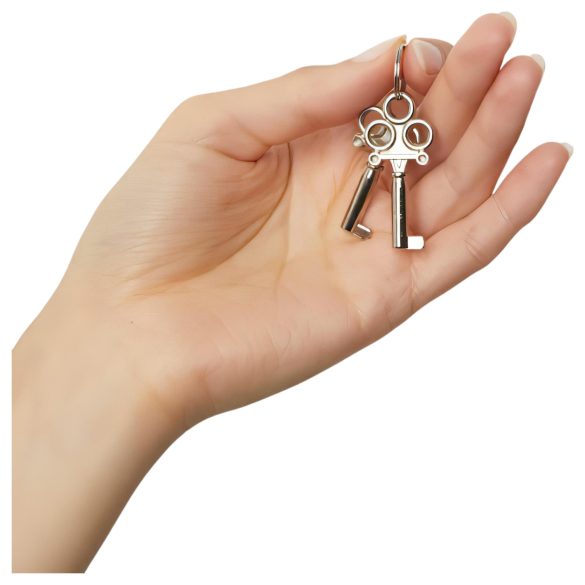 Love to Love - menottes peluche - noir