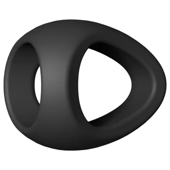 Love to Love Flux - anneau pénien silicone - noir
