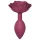 Love to Love Open Roses M - plug anal silicone (rouge)