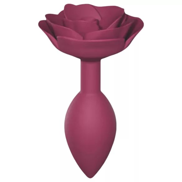 Love to Love Open Roses M - plug anal silicone (rouge)