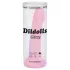 Dildolls Glitzy - dildo en silicone avec ventouse (rose)