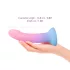 Dildolls Utopia - godemichet ventouse - silicone coloré
