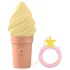 Love to Love Cand Ice - Vibromasseur clitoridien rechargeable (vanille)