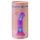 Love to Love Sugar Bomb - godemichet en silicone lumineux à LED (rose-jaune) - 16,9 cm