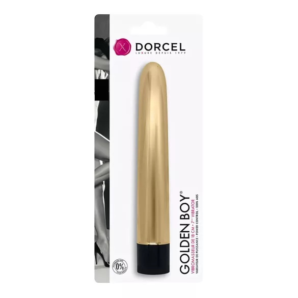 Dorcel - vibromasseur classique - doré - Golden Boy