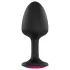 Dorcel - Plug anal Geisha - pierre rose - noir - taille M