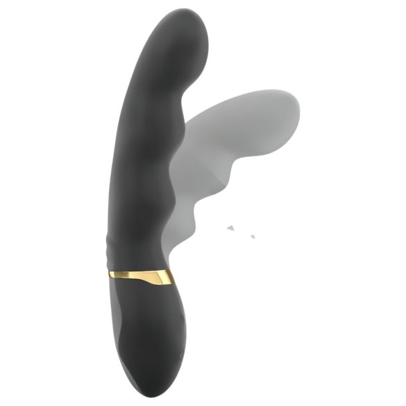 Dorcel Too Much 2.0 - vibromasseur rechargeable 3 moteurs - noir doré