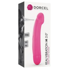Dorcel Real Vibration M 2.0 - vibro rechargeable (rose)