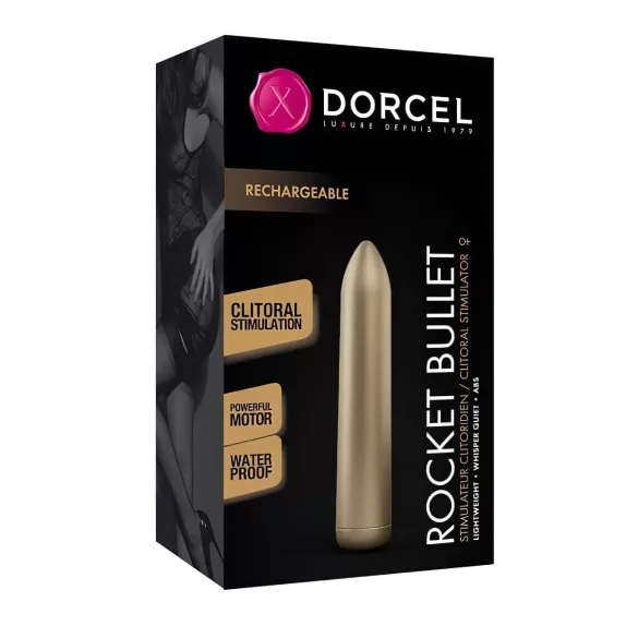 Dorcel - mini vibromasseur rechargeable - doré
