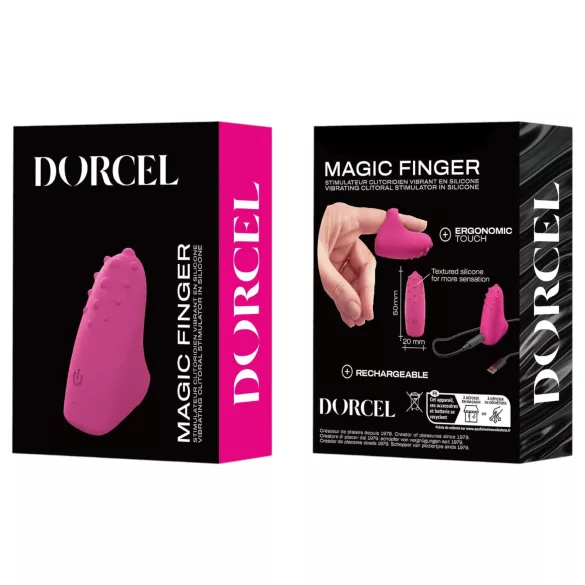 Dorcel Magic Finger - vibromasseur doigt rechargeable (rose)