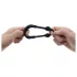 Dorcel - anneau pénien renforcé avec insert métal - silicone noir