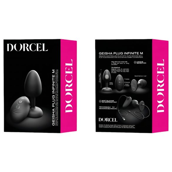 Dorcel - vibromasseur anal à billes télécommandé M - (noir)