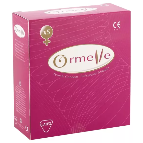 Ormelle Femail - préservatif féminin - pack de 5
