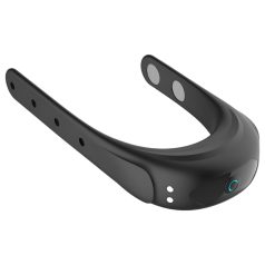   Funny Me - anneau pénis vibrant rechargeable réglable - silicone noir