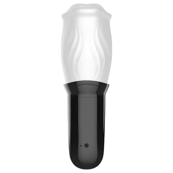 Funny Me First Class - masturbateur bouche rotatif - blanc/noir