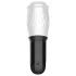 Funny Me First Class - masturbateur bouche rotatif - blanc/noir