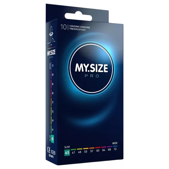 My.Size PRO - préservatifs sur mesure - 45 mm (boîte de 10)