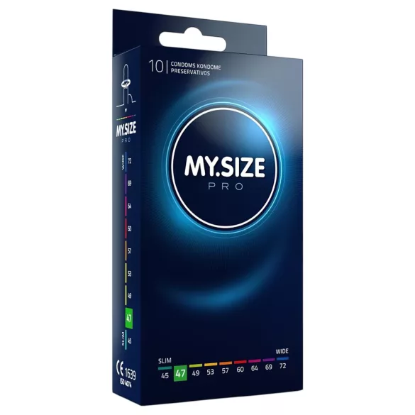 My.Size PRO - préservatifs sur mesure - 47 mm (boîte de 10)