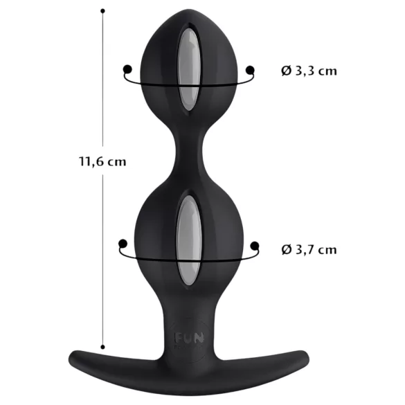 Fun Factory - plug anal duo à boules - violet