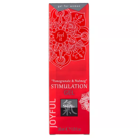 HOT Shiatsu - crème stimulante femme - grenade - 30ml
