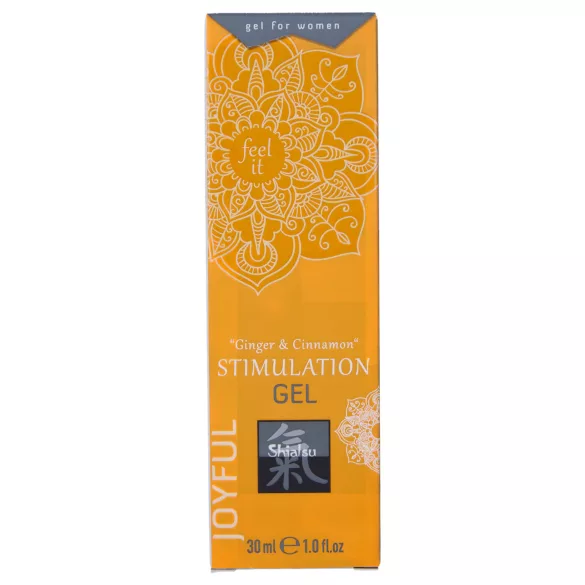 HOT Shiatsu - crème stimulante pour femme - gingembre cannelle 30ml