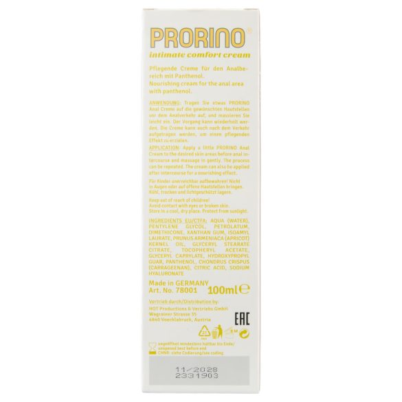Crème soin anal HOT Prorino (100ml)
