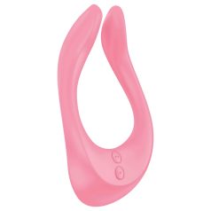Satisfyer - vibromasseur couple rechargeable - rose