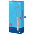 Satisfyer Master - vibromasseur étanche, rechargeable (naturel)