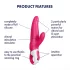 Satisfyer Mr. Rabbit - vibromasseur rabbit étanche - stimulation clitoridienne