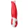 Satisfyer Power Flower - vibromasseur rechargeable étanche - silicone rouge