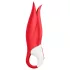 Satisfyer Power Flower - vibromasseur rechargeable étanche - silicone rouge