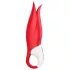 Satisfyer Power Flower - vibromasseur rechargeable étanche - silicone rouge