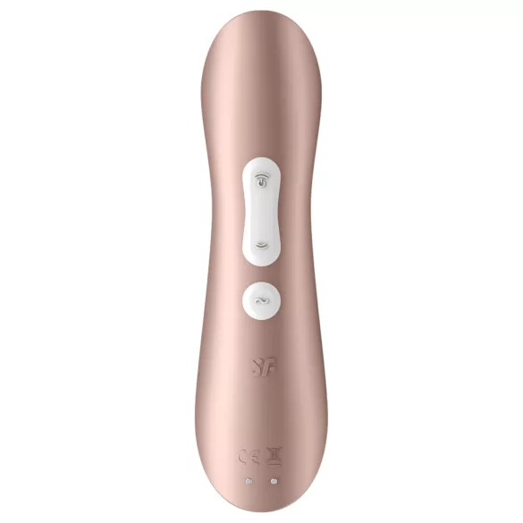 Satisfyer Pro 2+ - stimulateur clitoridien vibrant rechargeable - marron