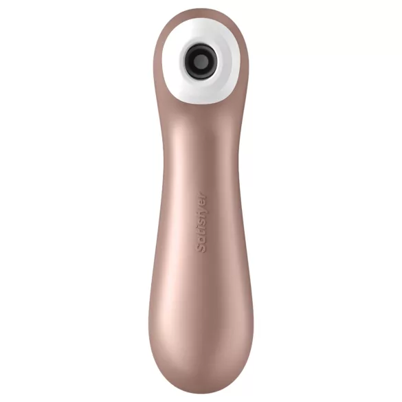 Satisfyer Pro 2+ - stimulateur clitoridien vibrant rechargeable - marron