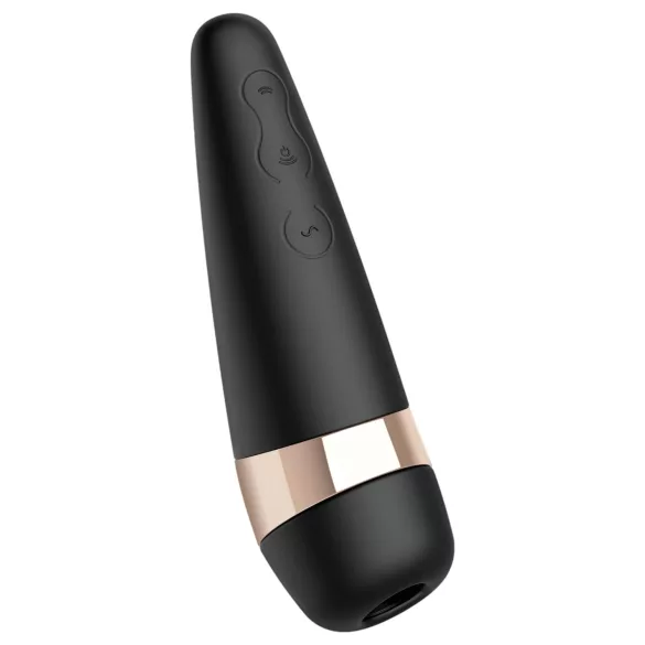 Satisfyer Pro 3+ - stimulateur clitoridien étanche rechargeable - noir