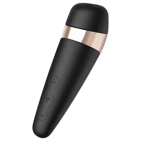 Satisfyer Pro 3+ - stimulateur clitoridien étanche rechargeable - noir