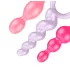 Satisfyer Booty Call - set plugs anaux - silicone coloré - 3 pièces