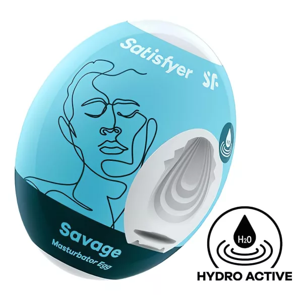 Satisfyer Egg Savage - masturbateur œuf pour homme - 1 pièce