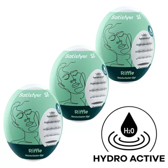 Satisfyer - Œuf masturbateur homme - Coffret 3 pièces