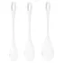 Satisfyer - Boules de geisha - set 3 pièces - blanc