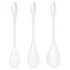 Satisfyer - Boules de geisha - set 3 pièces - blanc