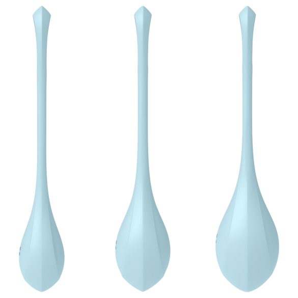 Satisfyer Yoni Power 2 - boules de geisha - lot de 3 - bleu