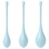 Satisfyer Yoni Power 2 - boules de geisha - lot de 3 - bleu