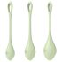 Satisfyer - Boules de geisha - set de 3 - silicone vert