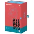 Satisfyer - set de plugs anaux - 3 pièces - silicone noir