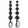 Satisfyer Love Beads - set de plugs anaux perlés - silicone noir