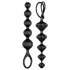 Satisfyer Love Beads - set de plugs anaux perlés - silicone noir