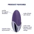 Satisfyer - Vibromasseur clitoridien rechargeable - violet