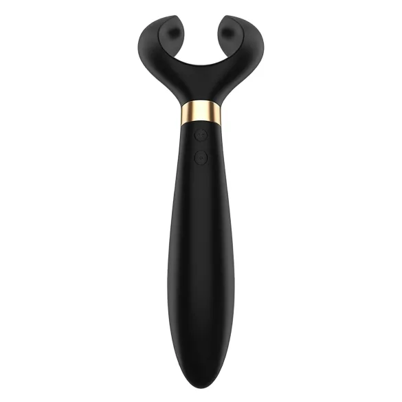 Satisfyer Endless Fun - vibromasseur couple rechargeable étanche - noir